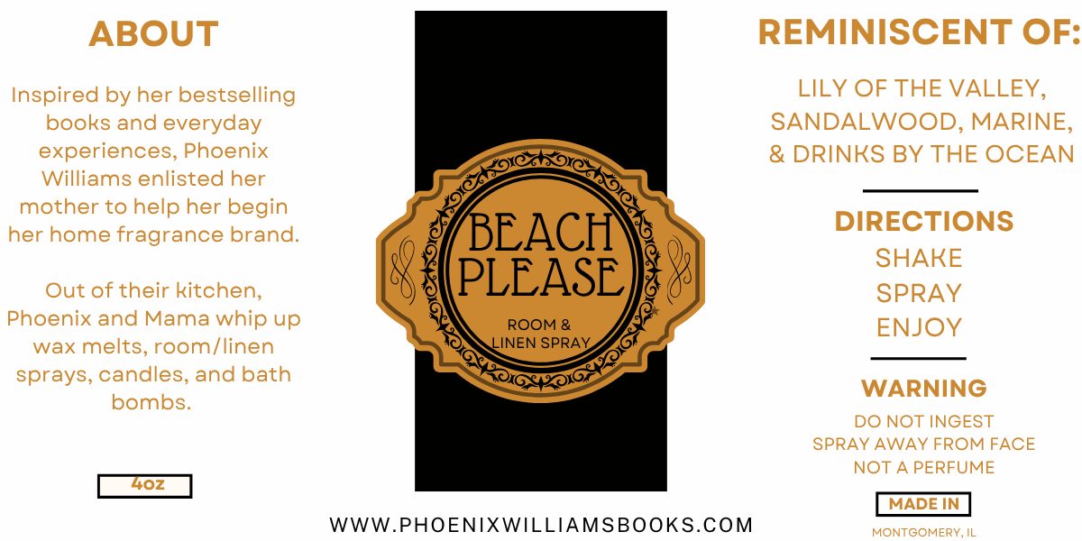 Beach Please Room & Linen Spray - 2oz or 4oz