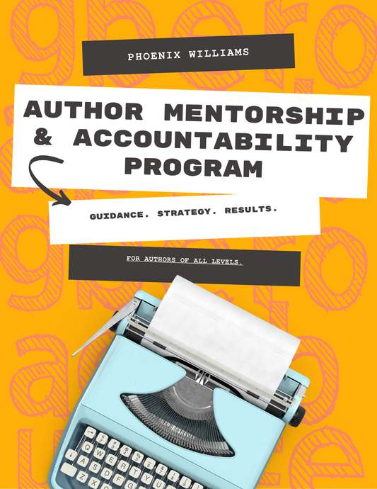 Author Mentorship & Accountability Program