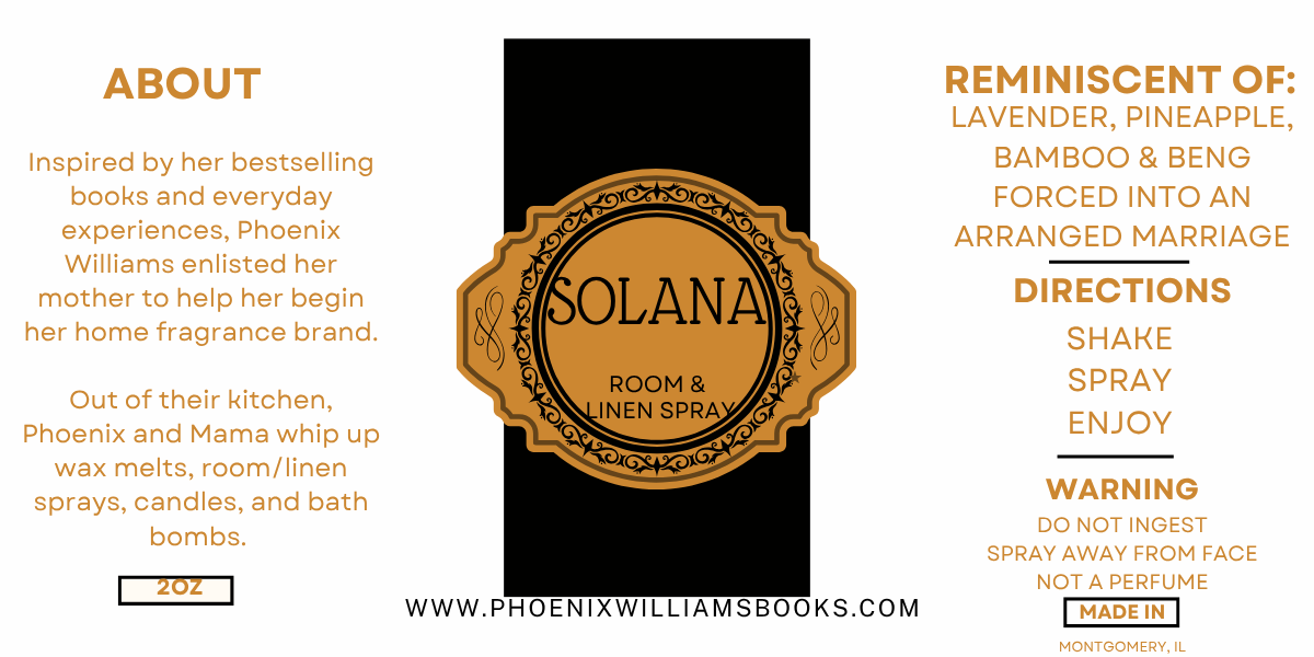 Solana Linen & Room Spray -- 4oz & 8oz